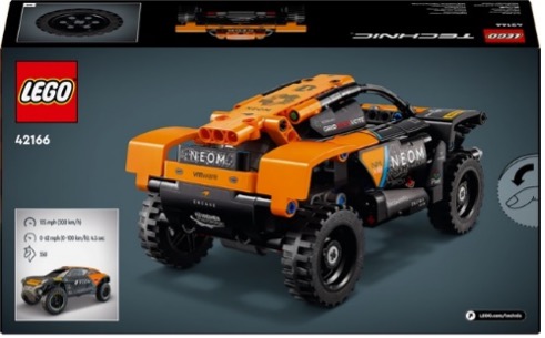LEGO TECHNIC - NEOM MCLAREN EXTREME E RACE CAR - 42166