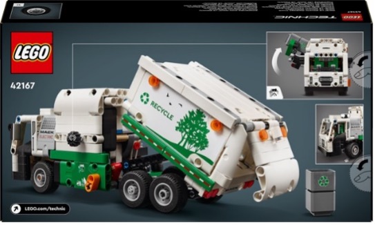 LEGO TECHNIC - CAMION DELLA SPAZZATURA MACK® LR ELECTRIC - 42167