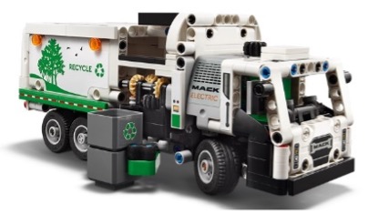 TECHNIC - CAMION DELLA SPAZZATURA MACK LR ELECTRIC - 42167