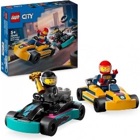 CITY GREAT VEHICLES - GO-KART E PILOTI - 60400