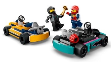 CITY GREAT VEHICLES - GO-KART E PILOTI - 60400