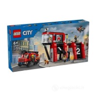 LEGO CITY FIRE - CASERMA DEI POMPIERI E AUTOPOMPA - 60414