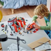 LEGO CITY FIRE - CASERMA DEI POMPIERI E AUTOPOMPA - 60414