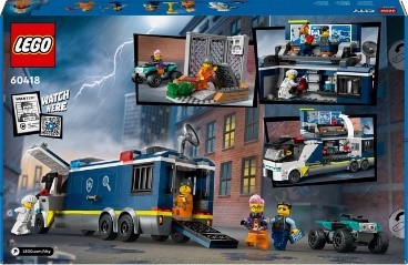 LEGO CITY POLICE - CAMION LABORATORIO MOBILE DELLA POLIZIA - 60418