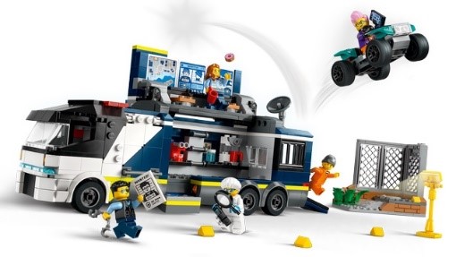 LEGO CITY POLICE - CAMION LABORATORIO MOBILE DELLA POLIZIA - 60418