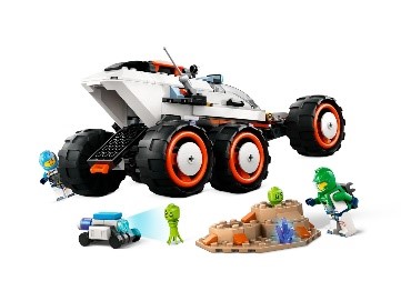 LEGO CITY SPACE - ROVER ESPLORATORE SPAZIALE E VITA ALIENA - 60431