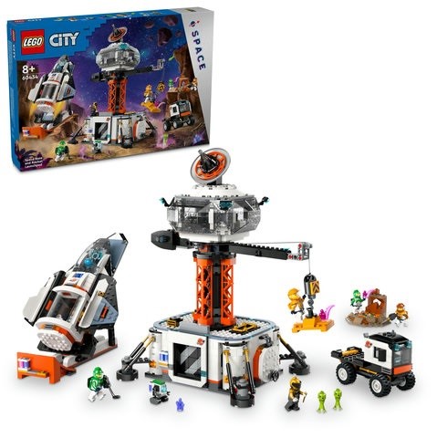 LEGO CITY SPACE - BASE SPAZIALE E PIATTAFORMA DI LANCIO - 60434