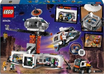 LEGO CITY SPACE - BASE SPAZIALE E PIATTAFORMA DI LANCIO - 60434