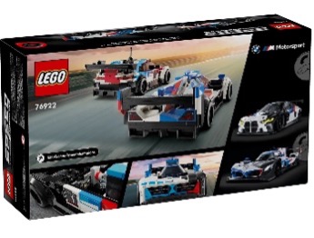 LEGO SPEED CHAMPIONS - AUTO DA CORSA BMW M4 GT3 E BMW M HYBRID V8 - 76922