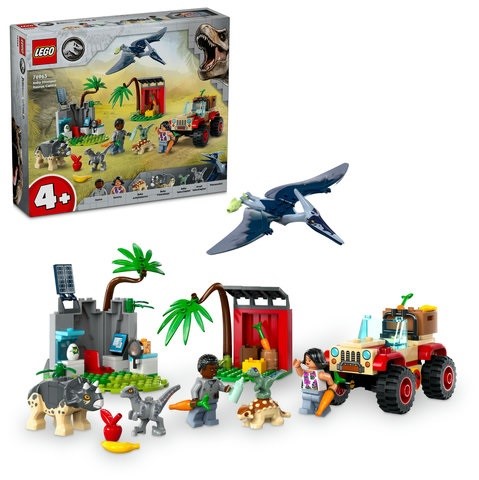 LEGO JURASSIC WORLD - CENTRO DI SOCCORSO DEI BABY DINOSAURI - 76963