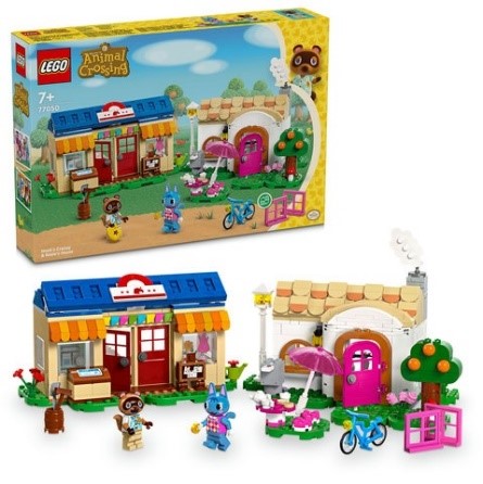 LEGO ANIMAL CROSSING - BOTTEGA DI NOOK E CASA DI GRINFIA - 77050