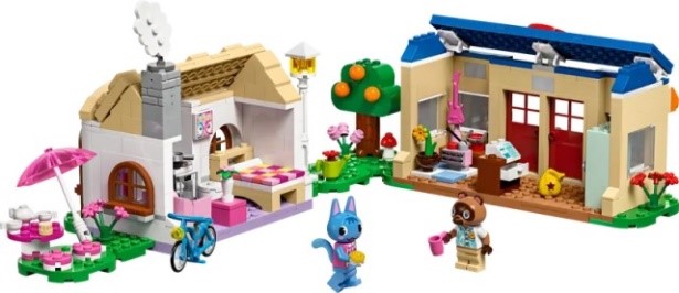 LEGO ANIMAL CROSSING - BOTTEGA DI NOOK E CASA DI GRINFIA - 77050