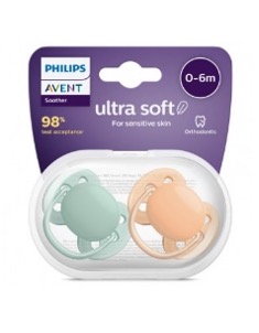 2 SUCCHIETTI ULTRA SOFT 0-6 M - NO DECO NEUTRI