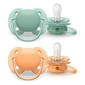 2 SUCCHIETTI ULTRA SOFT 0-6 M - NO DECO NEUTRI