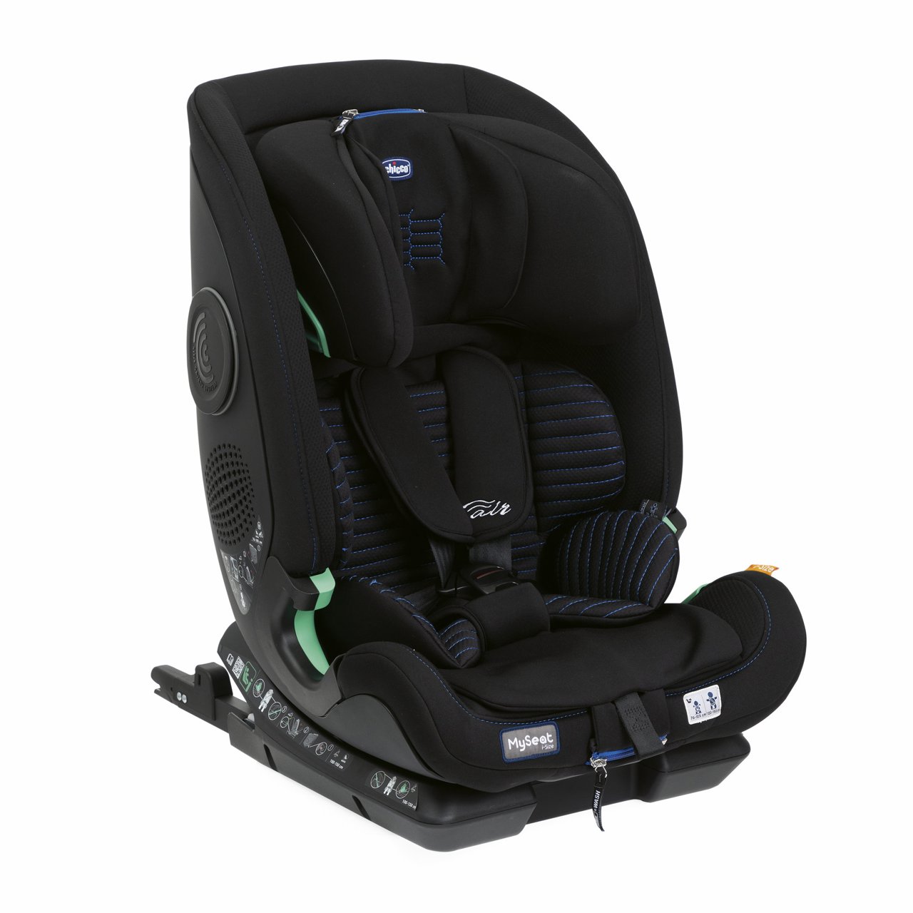 SEGGIOLINO AUTO MOKITA I-S AIR BLACK AIR