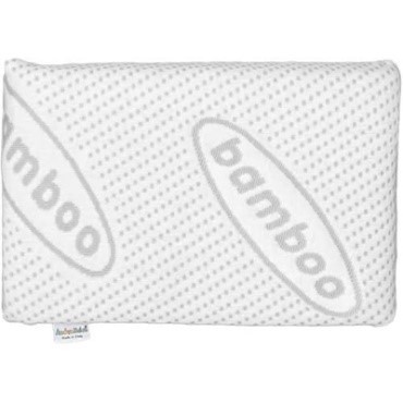 CUSCINO CULLA CARROZZINA ANTISOFFOCO IN BAMBOO MISURA 31x21x2,5h cm - 0