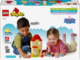 LEGO DUPLO PEPPA PIG - LA CASA DEL COMPLEANNO DI PEPPA PIG - 10433