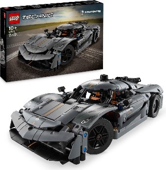 LEGO - TECHNIC - HYPERCAR KOENIGSEGG JESKO ABSOLUT GRIGIA - 42173
