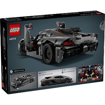 LEGO - TECHNIC - HYPERCAR KOENIGSEGG JESKO ABSOLUT GRIGIA - 42173