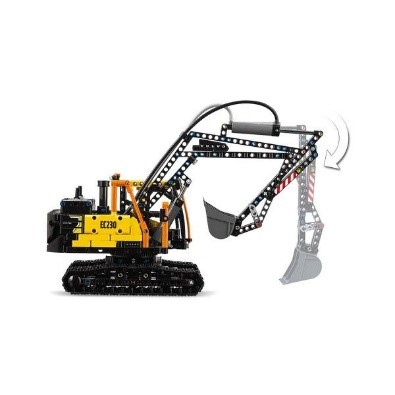 TECHNIC - AUTOCARRO VOLVO FMX ED ESCAVATORE ELETTRICO EC230 - 42175