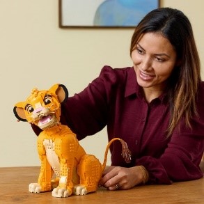 LEGO DISNEY CLASSIC - GIOVANE SIMBA, RE LEONE - 43247
