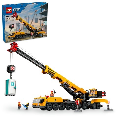 LEGO CITY BIG VEHICLES - GRU DA CANTIERE MOBILE GIALLA - 60409