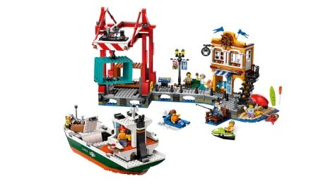 LEGO MY CITY - PORTO E NAVE MERCI - 60422