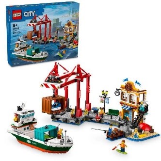LEGO MY CITY - PORTO E NAVE MERCI - 60422