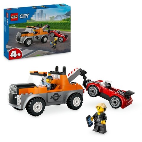 LEGO CITY GREAT VEHICLES - AUTOGRÙ E OFFICINA AUTO SPORTIVE - 60435