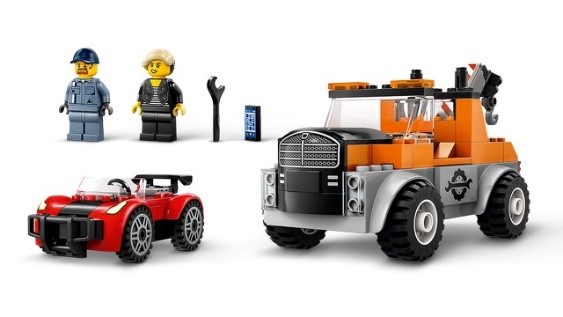 LEGO CITY GREAT VEHICLES - AUTOGRÙ E OFFICINA AUTO SPORTIVE - 60435