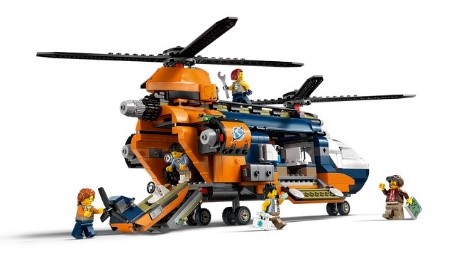 LEGO CITY EXPLORATION - ELICOTTERO DELLESPLORATORE DELLA GIUNGLA - 60437