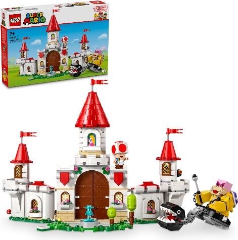 LEGO SUPER MARIO - BATTAGLIA CON ROY AL CASTELLO DI PEACH - 71435