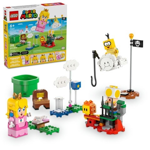 SUPER MARIO - AVVENTURE DI LEGO PEACH INTERATTIVA - 71441