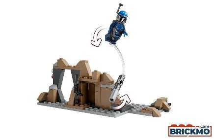 STAR WARS TM - BATTLE PACK AGGUATO SU MANDALORE - 75373