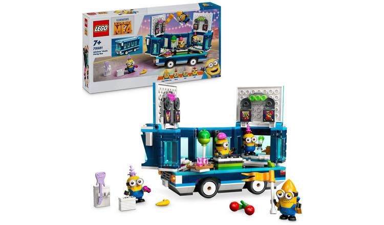 LEGO DESPICABLE ME - IL PARTY BUS MUSICALE DEI MINIONS - 75581