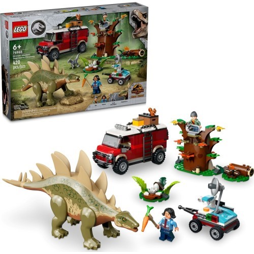 LEGO JURASSIC WORLD - MISSIONE DINOSAURO: SCOPERTA DELLO STEGOSAURO - 76965