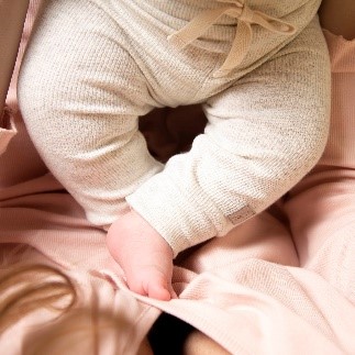 SET PANTALONI+BODY MANICA LUNGA COTON IGATO 6-12 M GRIGIO