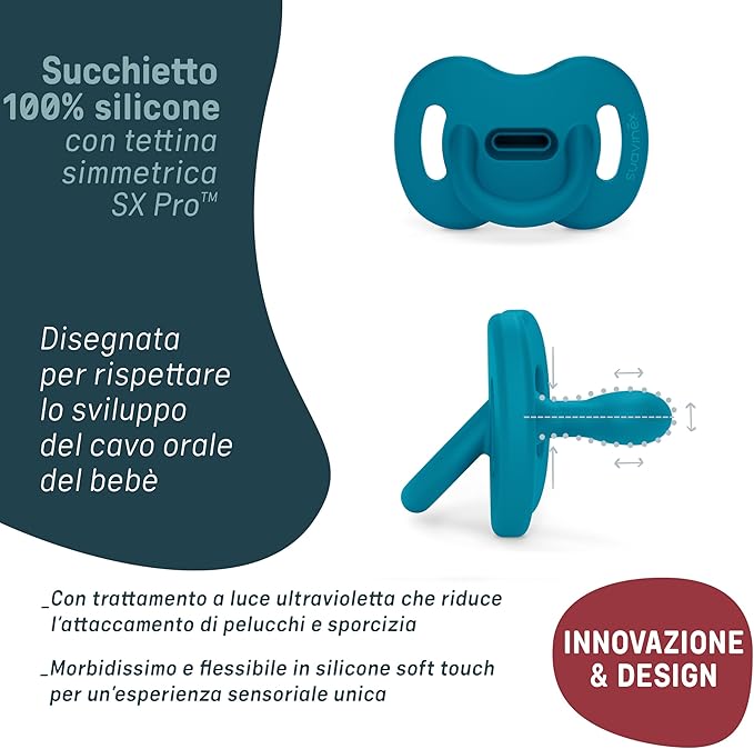 C.ESS SUCCH SILICONE FISIO SXPRO 6/18 AZZURRO - NEW