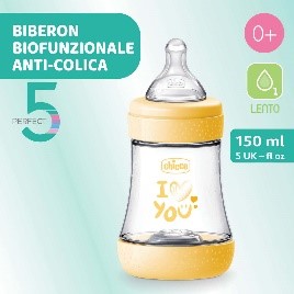 BIBERON PERFECT5 UNI 150ML SIL 1FORO