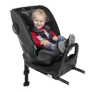 BI-SEAT I-SIZE AIR WITH BASE BLACK AIR