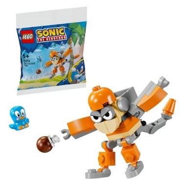 LEGO SONIC ATTACCO CON LE NOCI DI COCCO DI KIKI - 30676