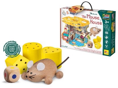 MONTESSORI BABY  WOOD THE HOUSE OF THE MOUSE