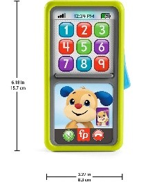 FISHER PRICE TELEFONO SMARTPHONE SCORRI E IMPARA