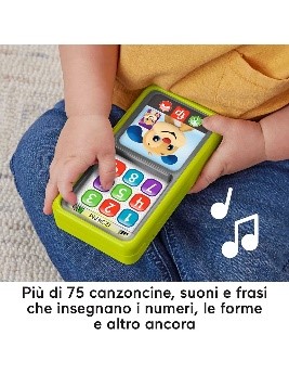 FISHER PRICE TELEFONO SMARTPHONE SCORRI E IMPARA