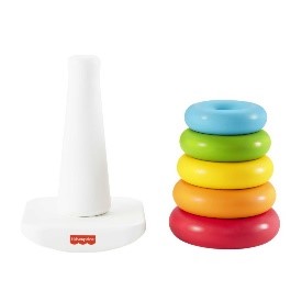 FISHER PRICE PIRAMIDE 5 ANELLI