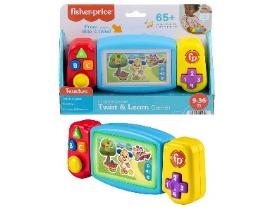 FISHER PRICE CONSOL GIRA E IMPARA