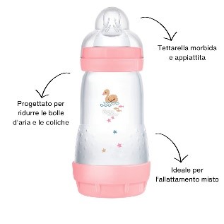 BIBERON EASY START 260 ML FEMMINA