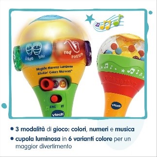 MAGICHE MARACAS LUMINOSE