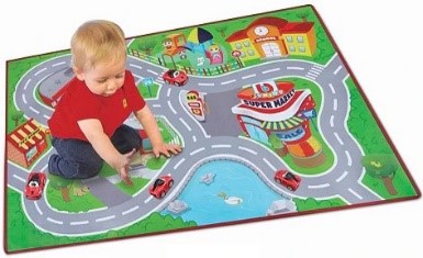 FERRARI JUNIOR CITY PLAYMAT NEW PACK