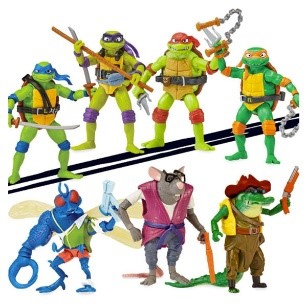  TURTLES PERSONAGGI BASE ASS. C